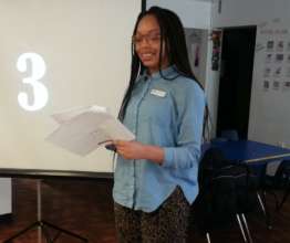 Sharing her Rap
