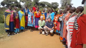 Supporters of the WBT workshops meet participants