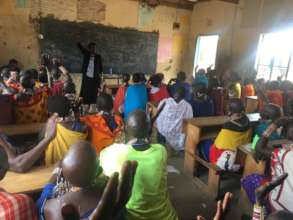 Women Participating in MGEF's Life Skills Workshop