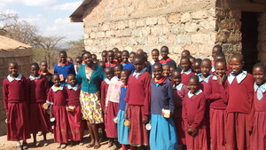 MGEF Alumna, Caroline, at a Life Skills Workshop