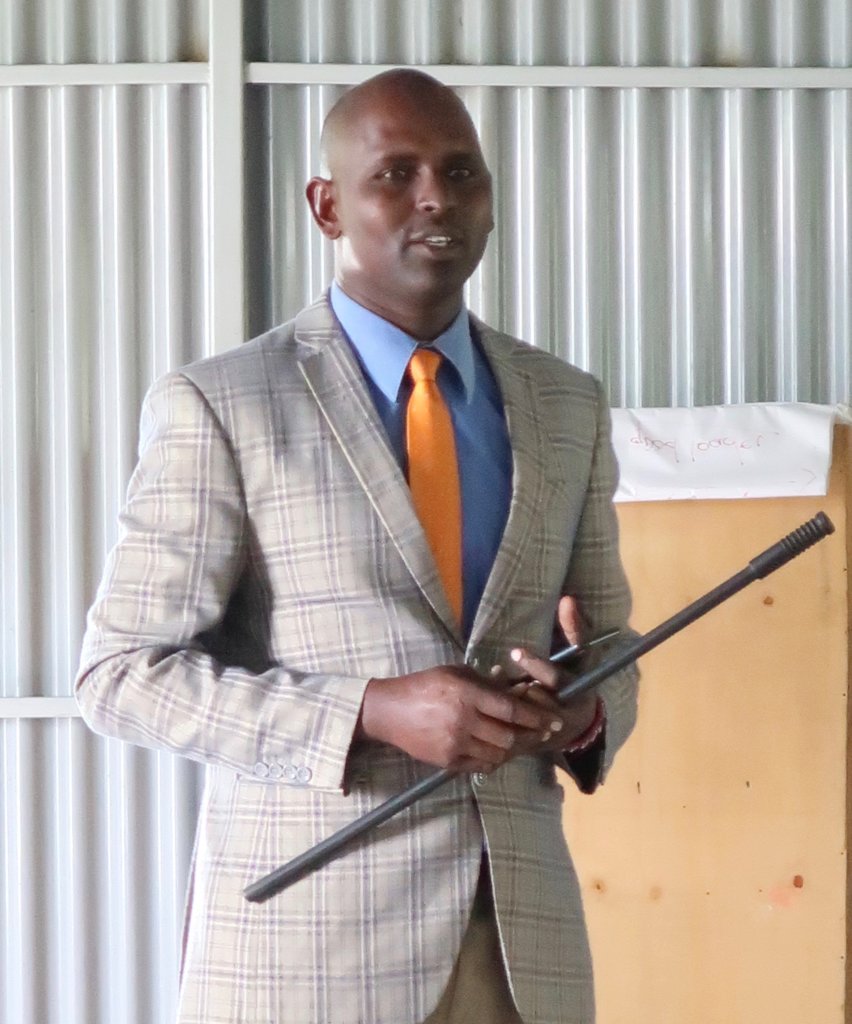 Chief Felix Speaks at the Annual Parent Meeting