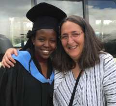Heather McKay with Dr. Gloria
