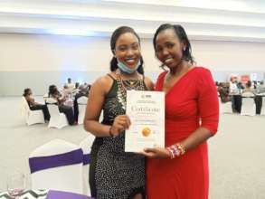 Lucy And Nancy Receive The DIAR Award