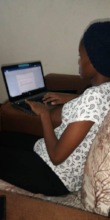 MGEF University Student Attending An Online Class