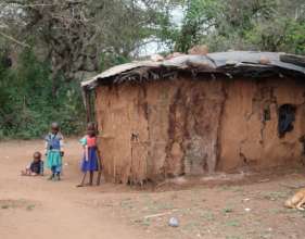 Boma (home) of MGEF Scholarship student Regina