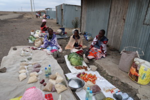 Women's Business Training Produce Stand