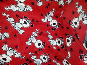 Fabric generously donated by Fortunoff & Nathan