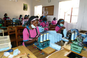 Factory where the pads are manufactured