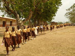 African school girls