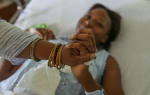 DTF patient, Danisha, post surgery at CRH