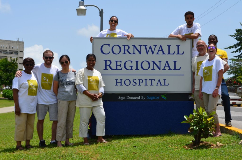 DTF June 2016 team at Cornwall Regional Hospital