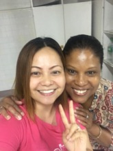 Amanda & DTF's Founder Ouida Duncan at SPMC Davao