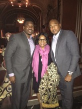 In MN at MSB dinner with Malik N, Ouida D & Chris