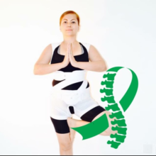 Amanda Bonife-Kiamko wearing SpineCor brace