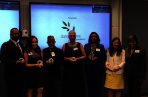Founder Ouida Duncan (far right) and Award Winners