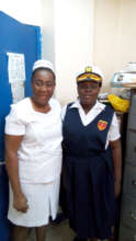 (L) Nurse Douglas (R) Tischelle Sutherland