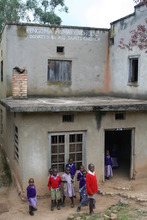 Helen's P1 classroom block back in 2008 collapsed