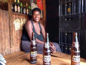 Olive in her business started with a microloan