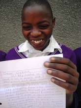 In Uganda - Penpals receive their letters