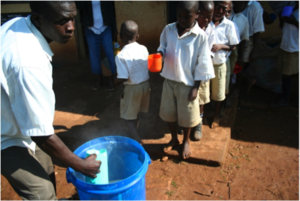 A Cook (Parent) Serving Porridge