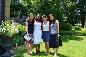 The Shanghai ladies visit US, meet MCF president