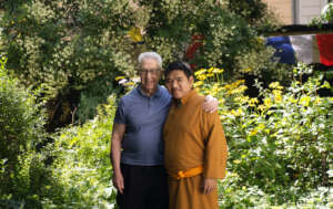 Dr. Berzin & Serkong Rinpoche in Berlin