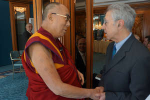 Meeting with H.H. the Dalai Lama in Frankfurt