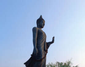 Standing Buddha in India