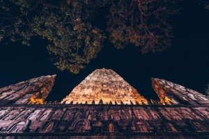 The Mahabodhi Stupa, Bodh Gaya, India