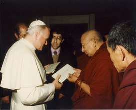 Meeting with Pope John Paul II