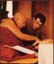 Serkong Rinpoche explaining a difficult point