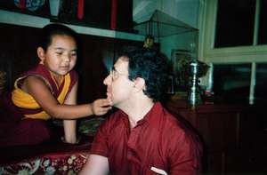 Recognized by Serkong Rinpoche's reincarnation