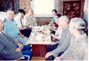 Sharing local hospitality with Dr. Tenzin Choedrak