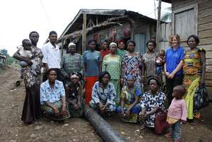 Meeting with women in Mamu village.