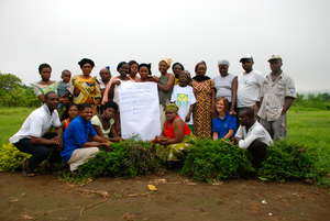 Nutrition training in Tole village.