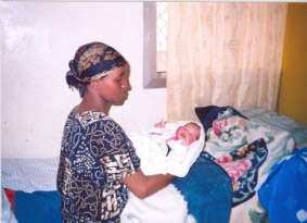 Mother and baby