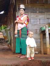 Residents of the refugee camp