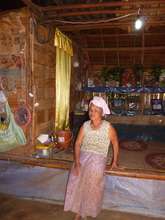 The first beams of electricity this women's house!