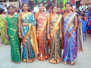 Teachers festively turned out for Annual Day