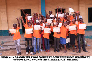 A batch of MIND graduates in Rivers State, Nigeria