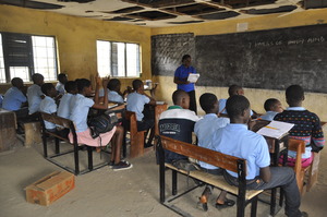 Training young leaders in the leadership session