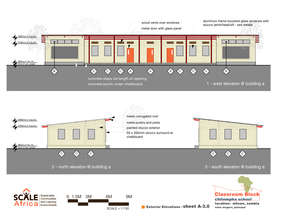 Exterior Elevations of Building Rehab