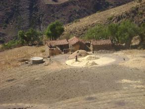 Site of new community irrigation tank