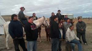 Young Men's Gathering Horse Teaching Nov 2012