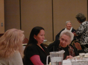 Conference Participants During Break