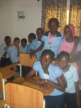 The joy of being @ International Academy of Niamey