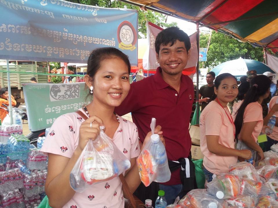 Doorsteps team at Poipet