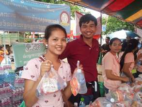 Doorsteps team at Poipet