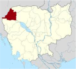 The Banteay Meanchey Province in Cambodia