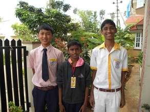 Thotsem, Prem (HEAD BOY) and Elisha